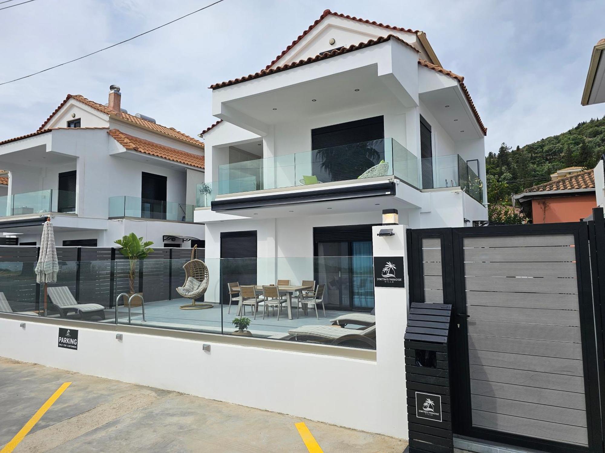Dimitra'S Paradise Villa 리지아 외부 사진
